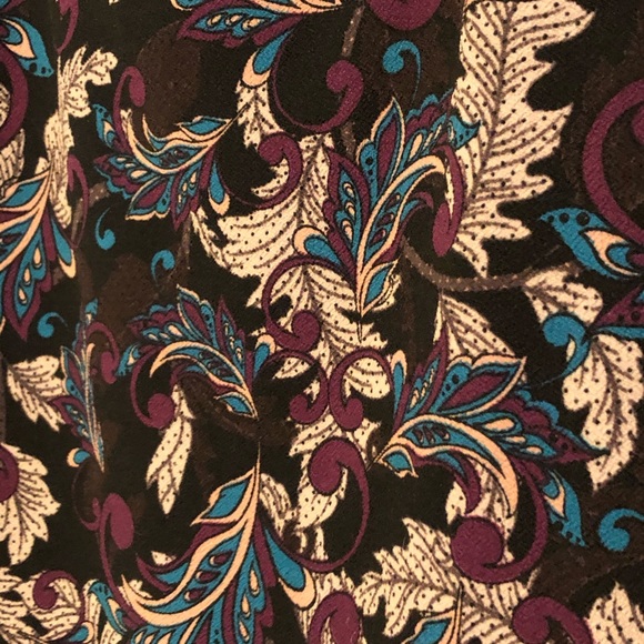 Paisley LuLaRoe Cassie Skirt - Picture 2 of 4